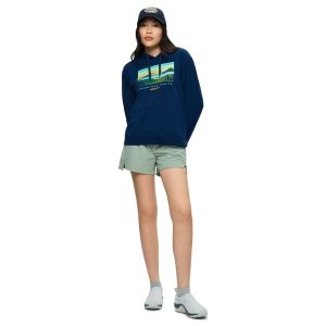 Women's Await Adventure Semi-Cropped Graphic Hoody